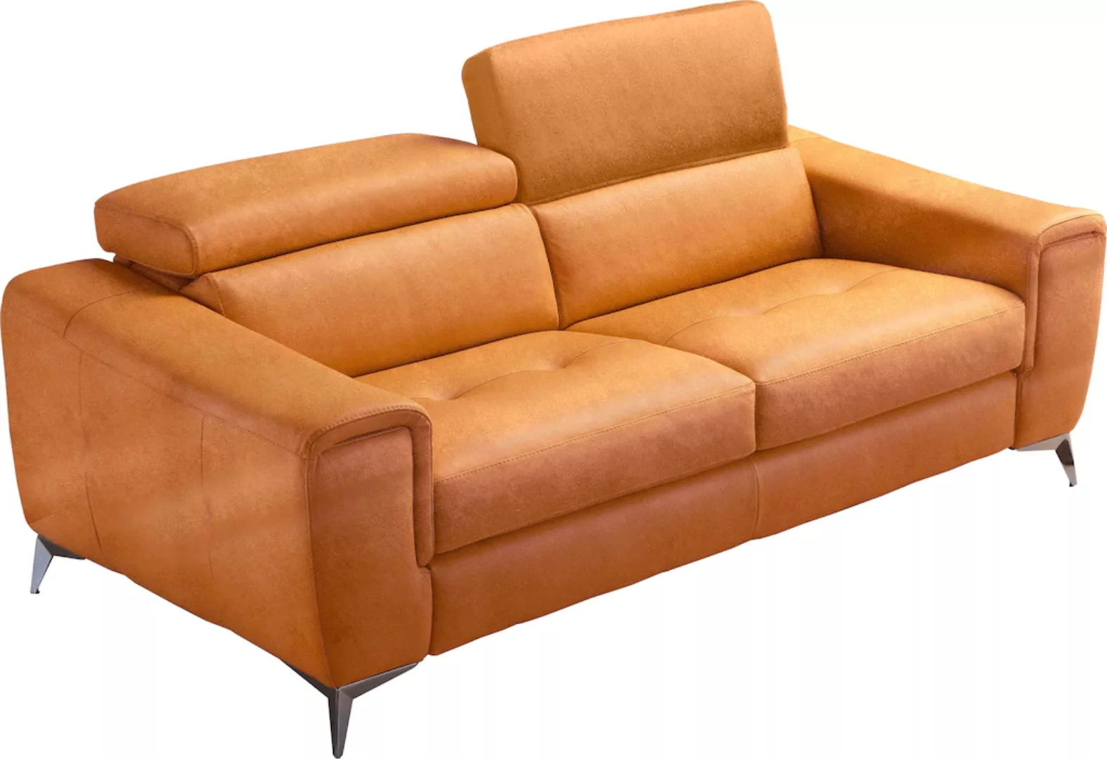 Egoitaliano 2,5-Sitzer "Francine, Designsofa, Loungesofa", Kopfteile manuel günstig online kaufen