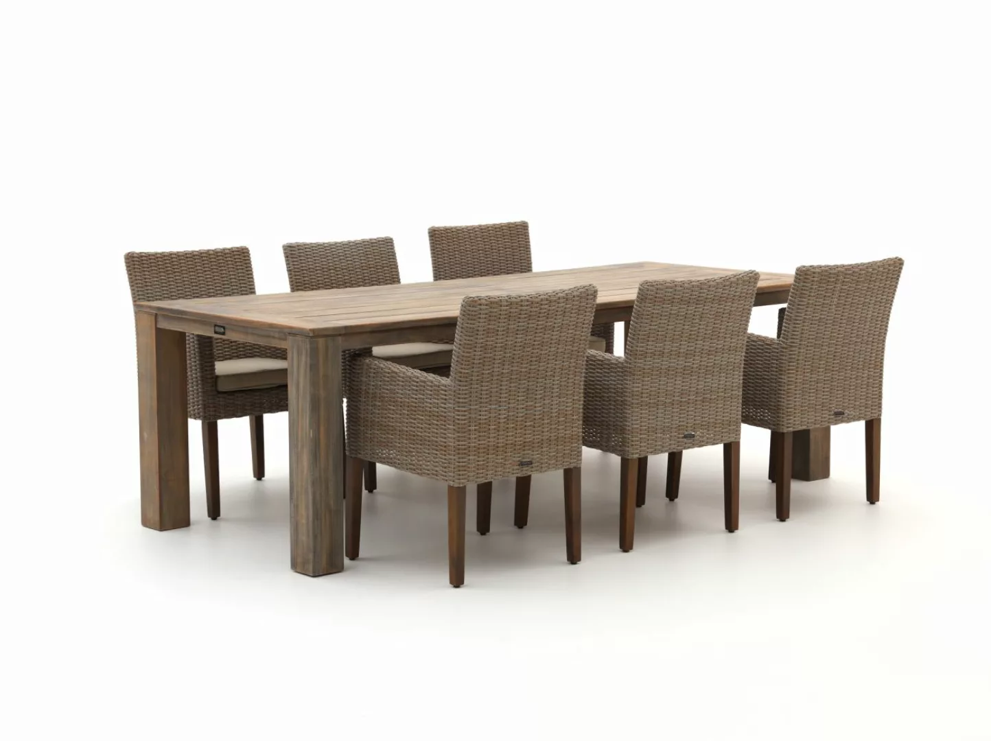 Intenso Lesa/ROUGH-X 240cm Gartenmöbel-Set 7-teilig günstig online kaufen