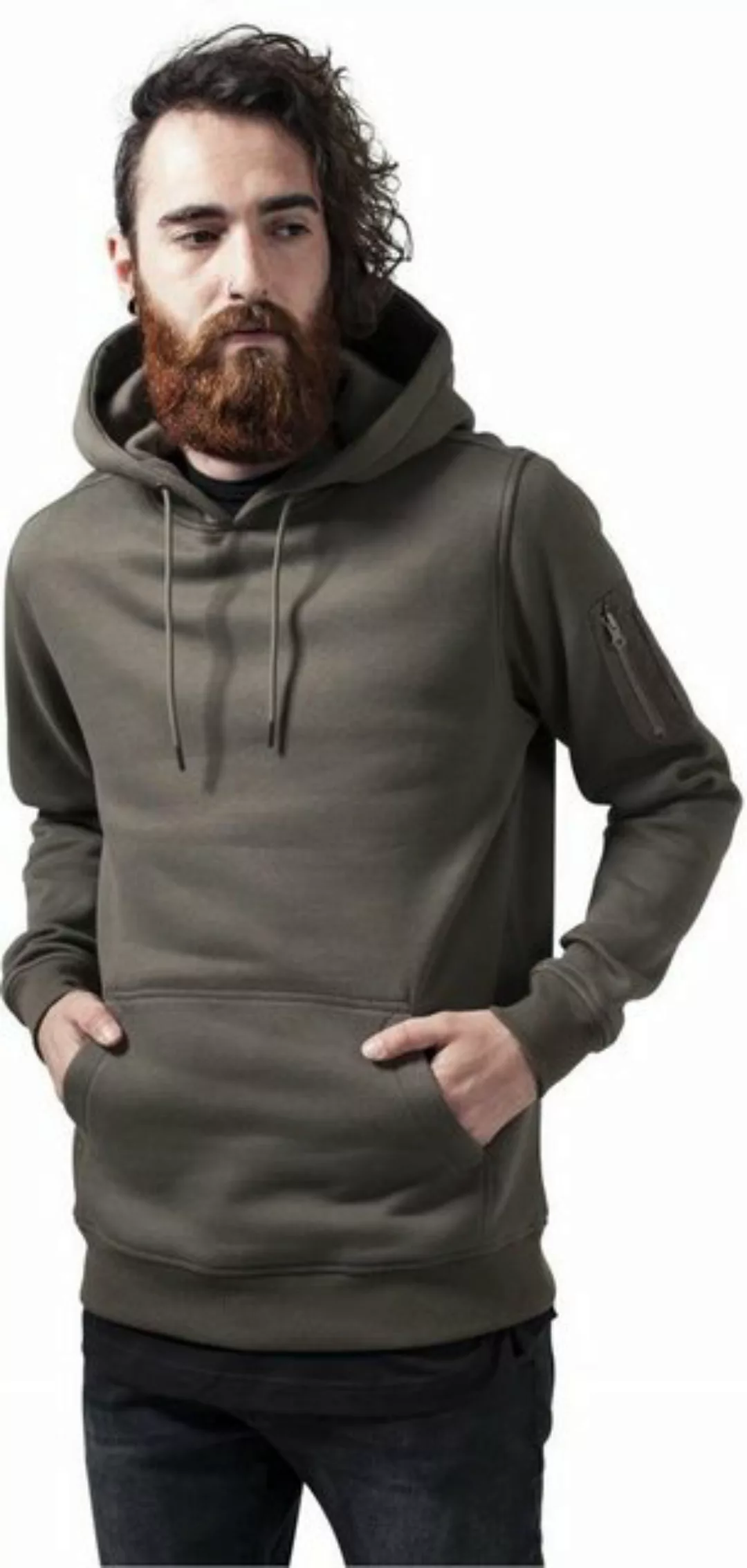 Urban Classics Herren Kapuzensweater Bomber Hoody günstig online kaufen