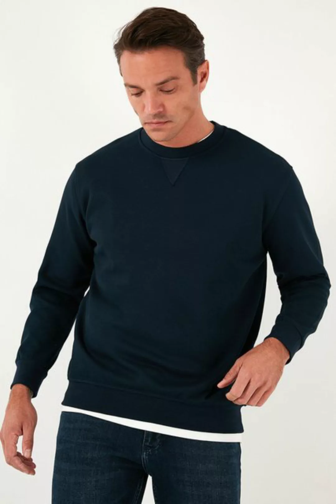 Buratti Sweatshirt Regular Fit günstig online kaufen