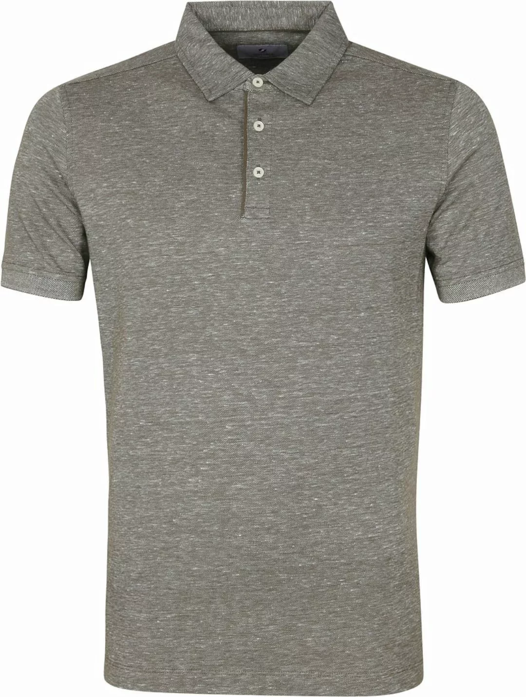 Suitable Prestige Melange Polo Shirt Olivgrün - Größe XXL günstig online kaufen