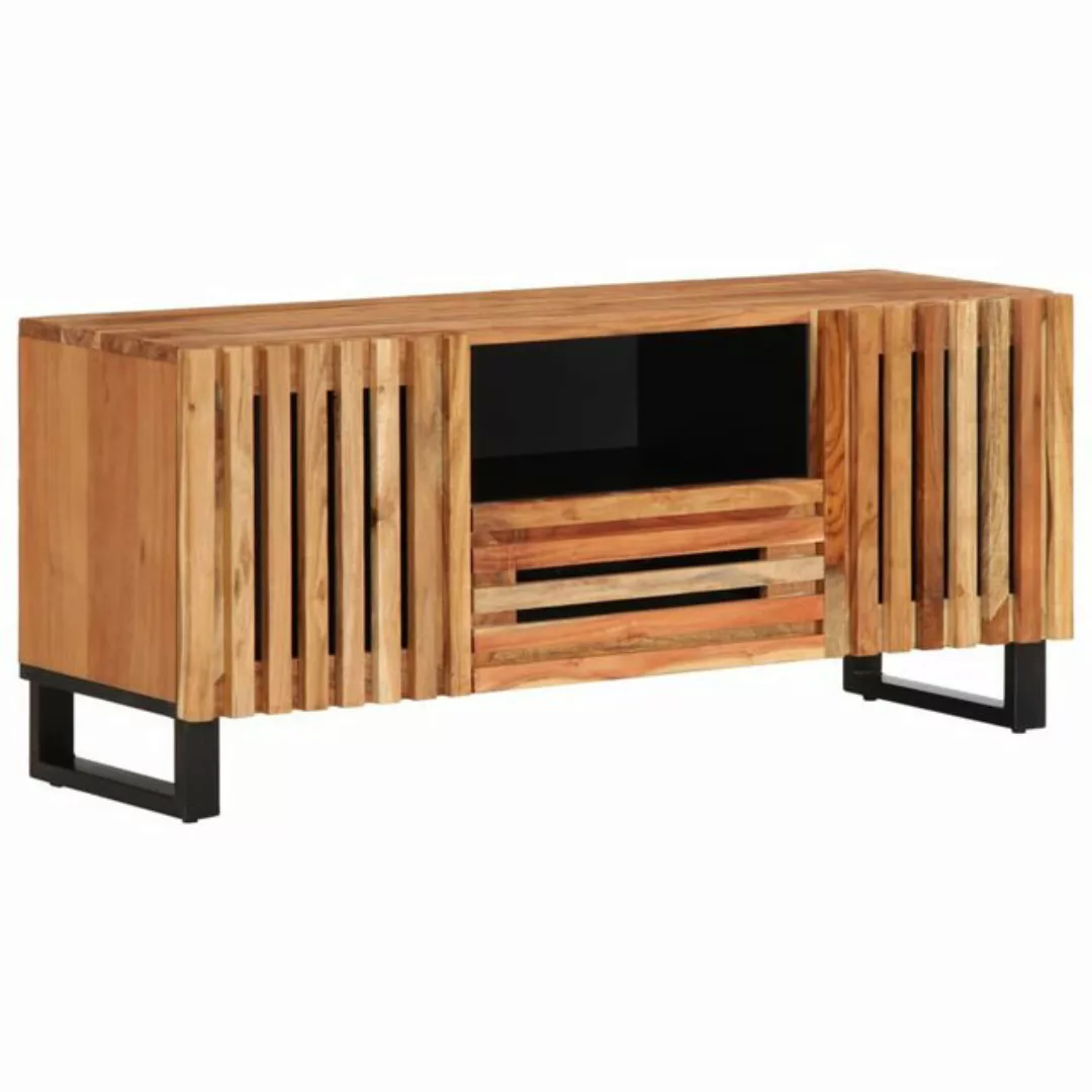 vidaXL TV-Schrank TV-Schrank 100x34x46 cm Massivholz Akazie (1-St) günstig online kaufen