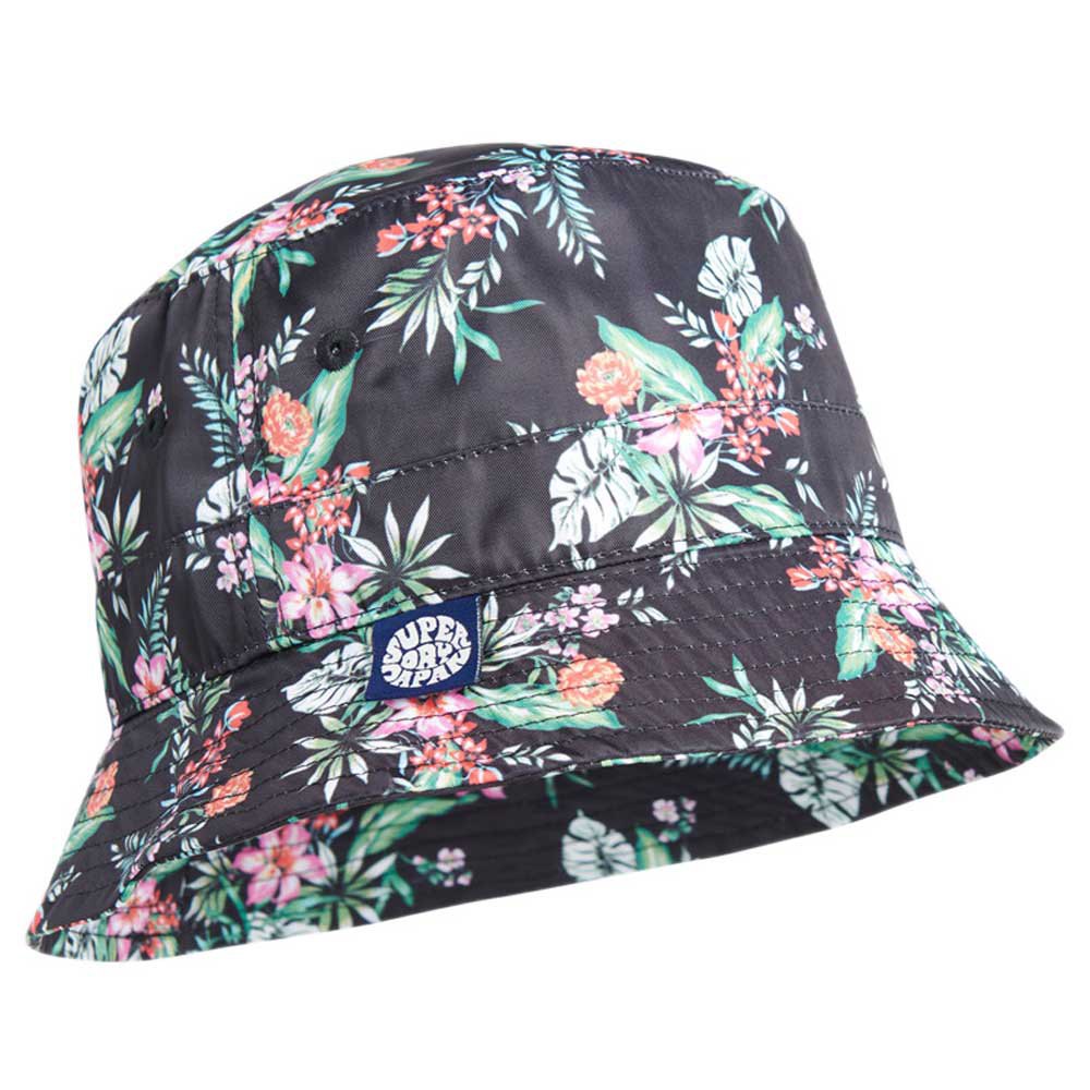 Superdry Bucket Hut S-M Navy Hawaiian günstig online kaufen