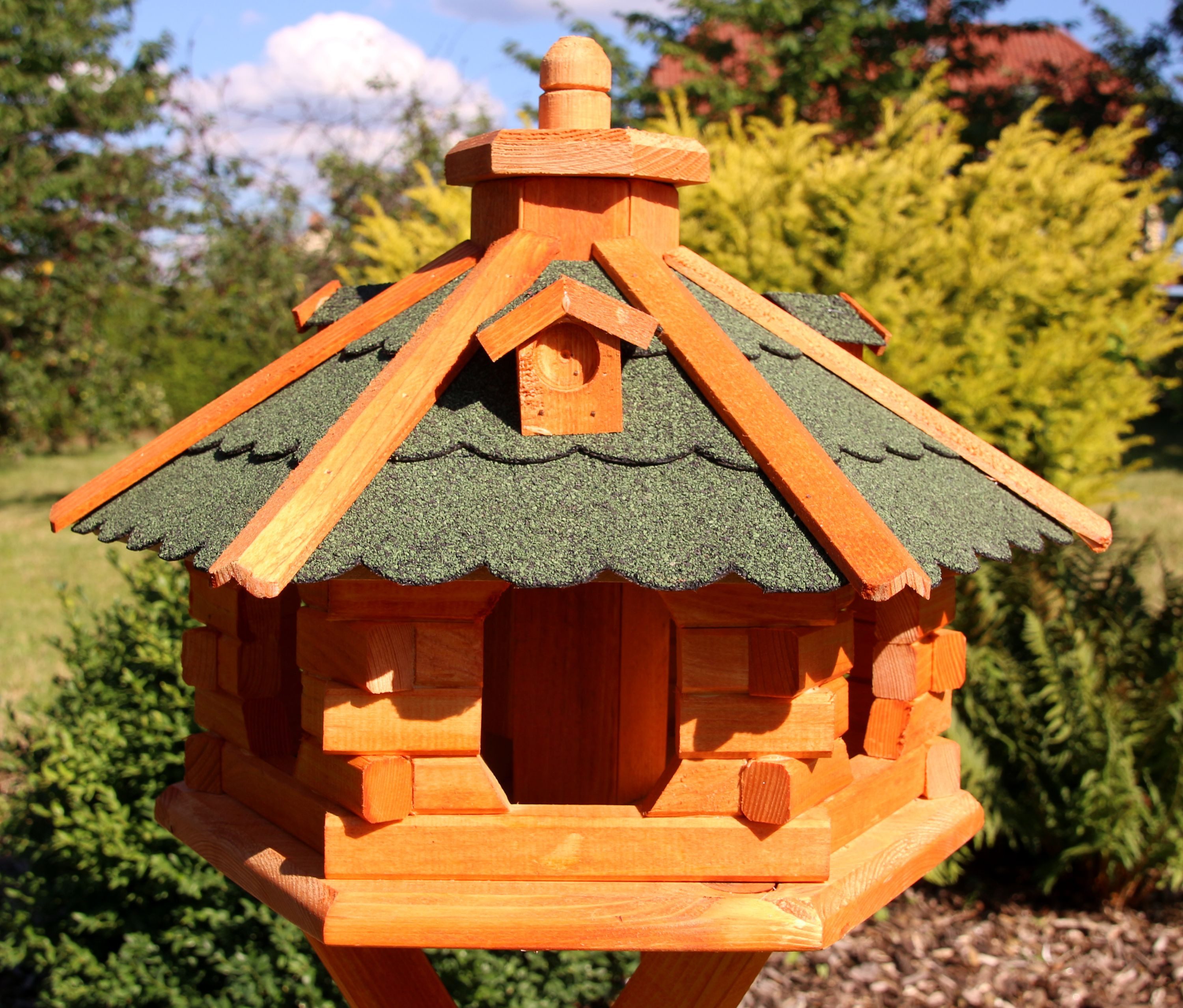 Holzdekoladen Vogelhaus Vogelhaus mit Ständer 48 günstig online kaufen