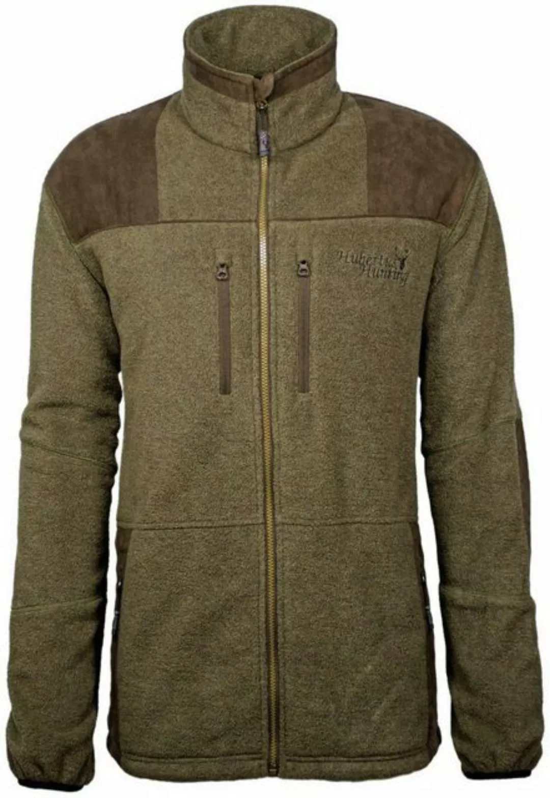 Hubertus® Hunting Outdoorjacke Jagd-Fleecejacke "Lahti" oliv/braun Jagdjack günstig online kaufen