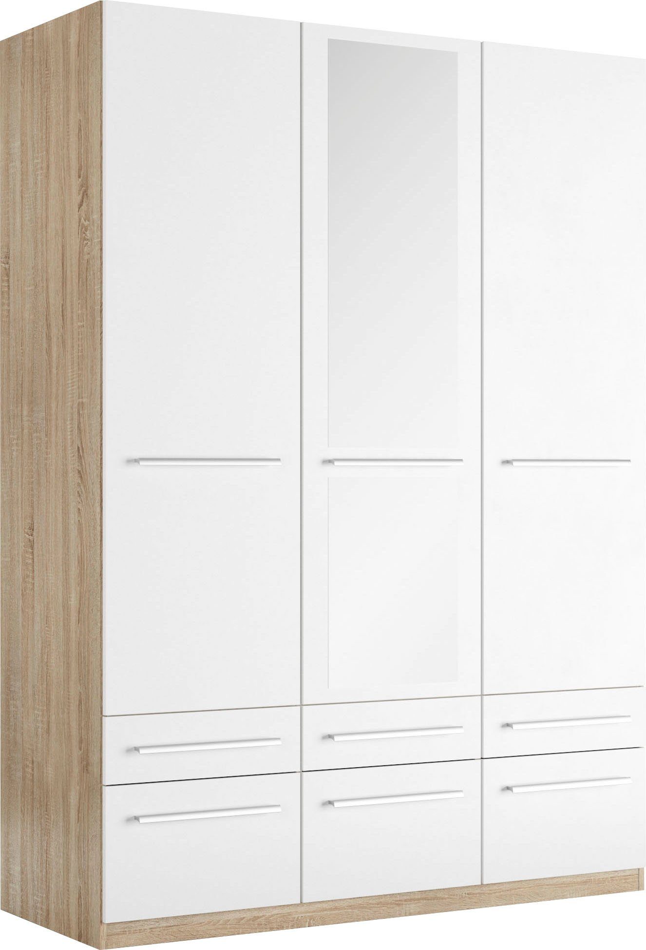 priess Kleiderschrank "Schrank Garderobe Wäscheschrank Barcelona in 5 Breit günstig online kaufen