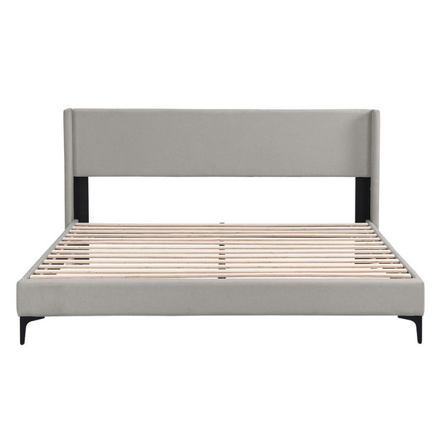 MODFU Polsterbett Doppelbett Bett mit Lattenrost ohne Matratze (180 x 200cm günstig online kaufen