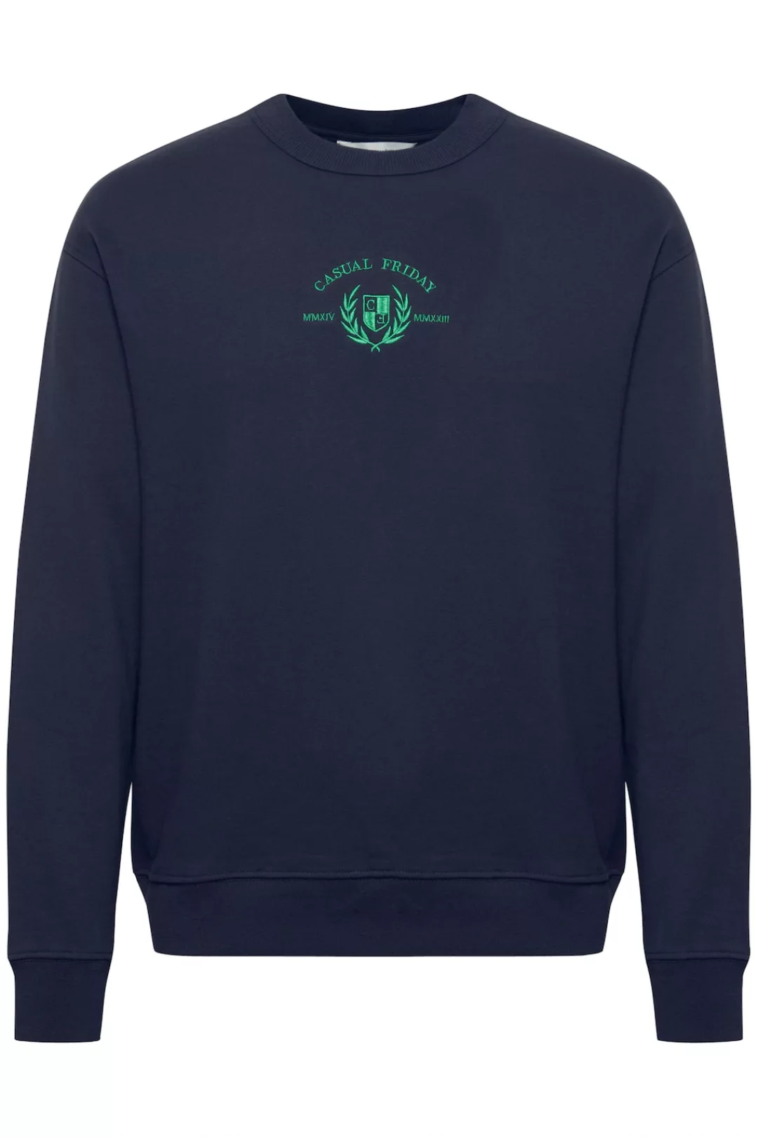 Casual Friday Sweatshirt CFSage relaxed sweat w. embroidery - 20504729 günstig online kaufen