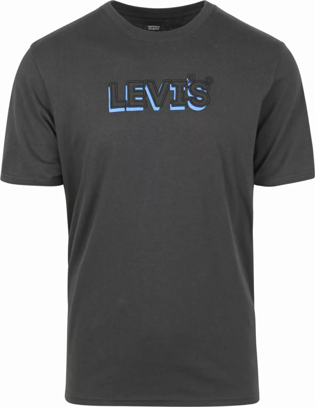 Levi's Relaxed T-Shirt Schwarz - Größe S günstig online kaufen