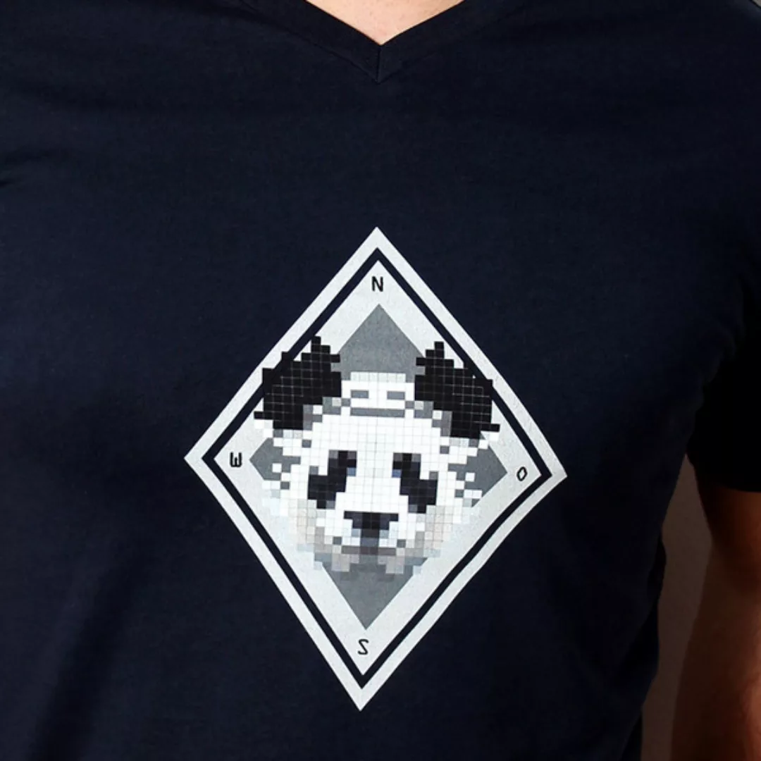Don't Pixel My Panda - Herren Shirt Von Coromandel günstig online kaufen