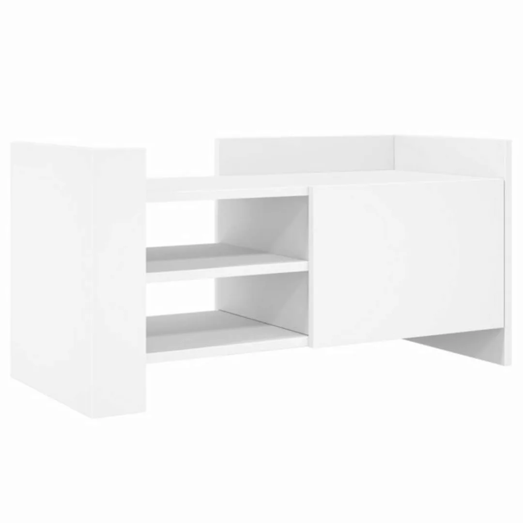 vidaXL TV-Schrank TV-Schrank Weiß 80x35x40 cm Holzwerkstoff (1-St) günstig online kaufen