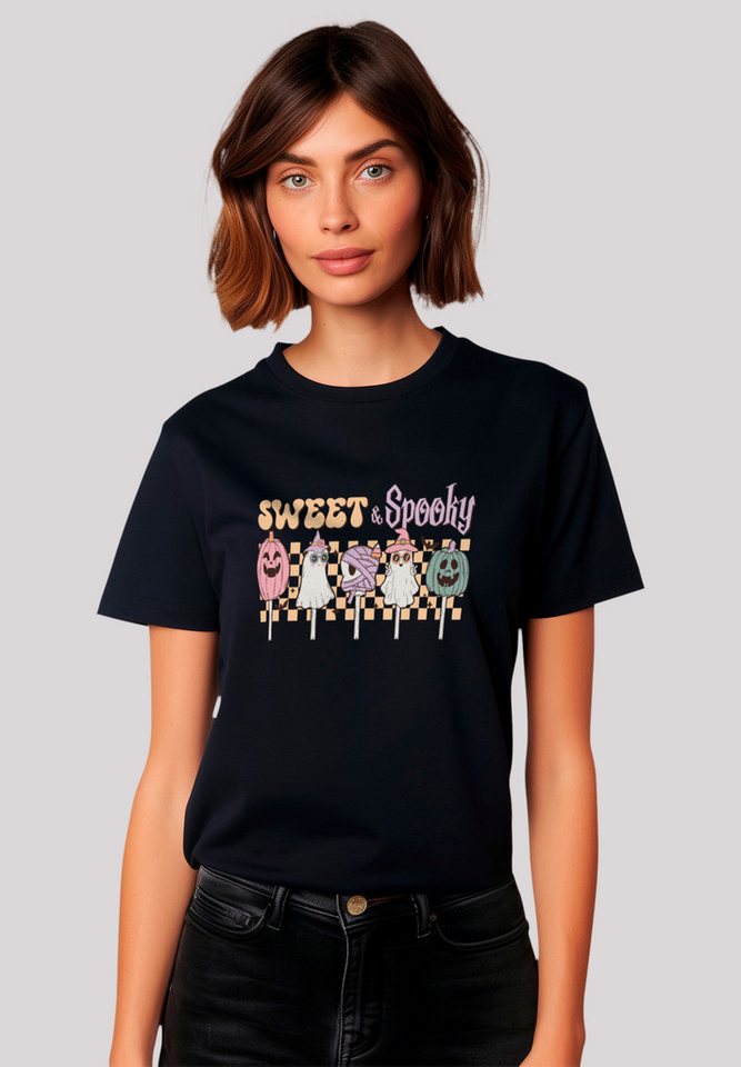 F4NT4STIC T-Shirt "Retro Halloween Sweet & Spooky", Premium Qualität, Hallo günstig online kaufen