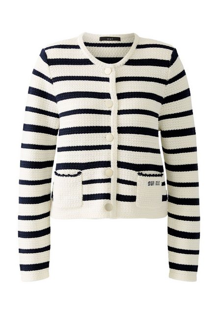 Oui Strickjacke reine baumwolle reine Baumwolle günstig online kaufen