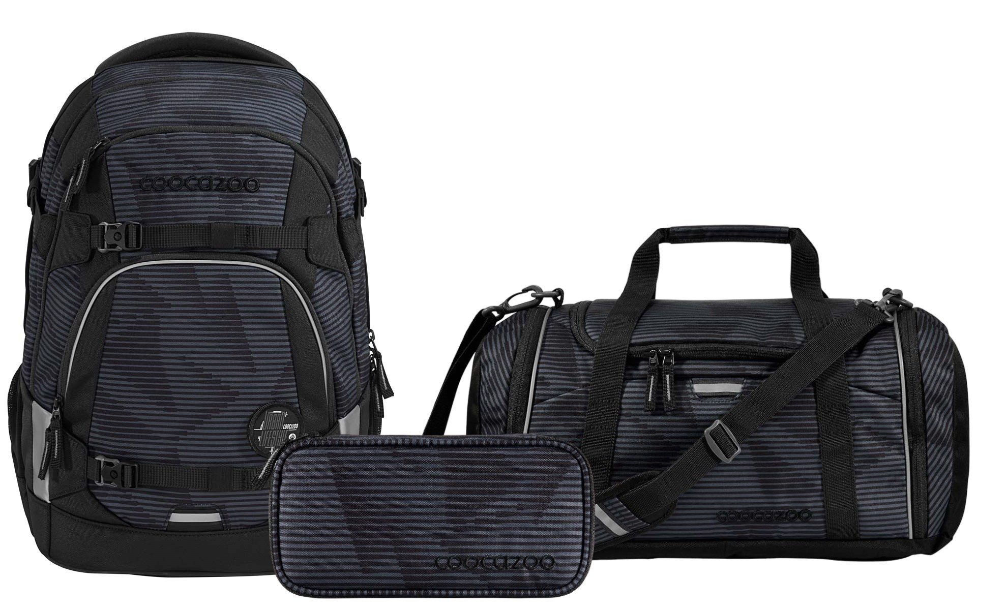 coocazoo Schulranzen Schulrucksack-Set MATE Dark Mission günstig online kaufen