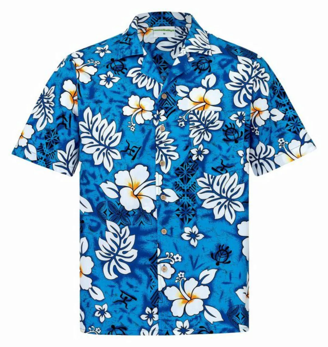 Hawaiihemdshop.de Hawaiihemd Hawaii Hemd Herren Baumwolle Kurzarm Hawaiihem günstig online kaufen