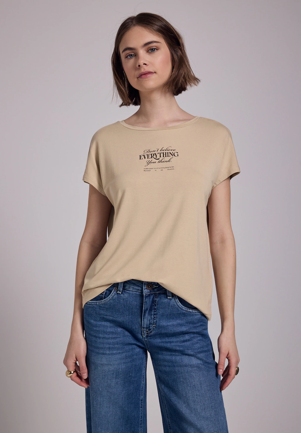STREET ONE STUDIO Print-Shirt, mit Frontprint günstig online kaufen