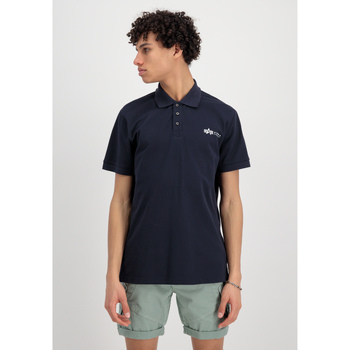 Alpha Industries  T-Shirts & Poloshirts Basic Polo SL - rep.blue günstig online kaufen