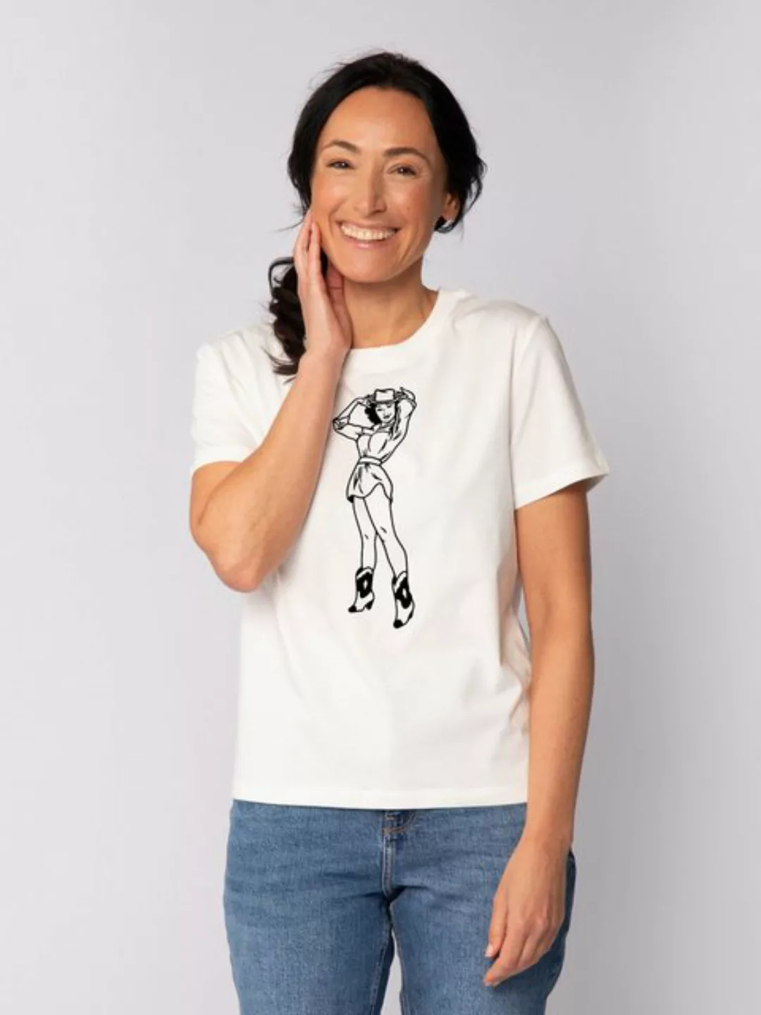 wat? Apparel T-Shirt Cowgirl günstig online kaufen