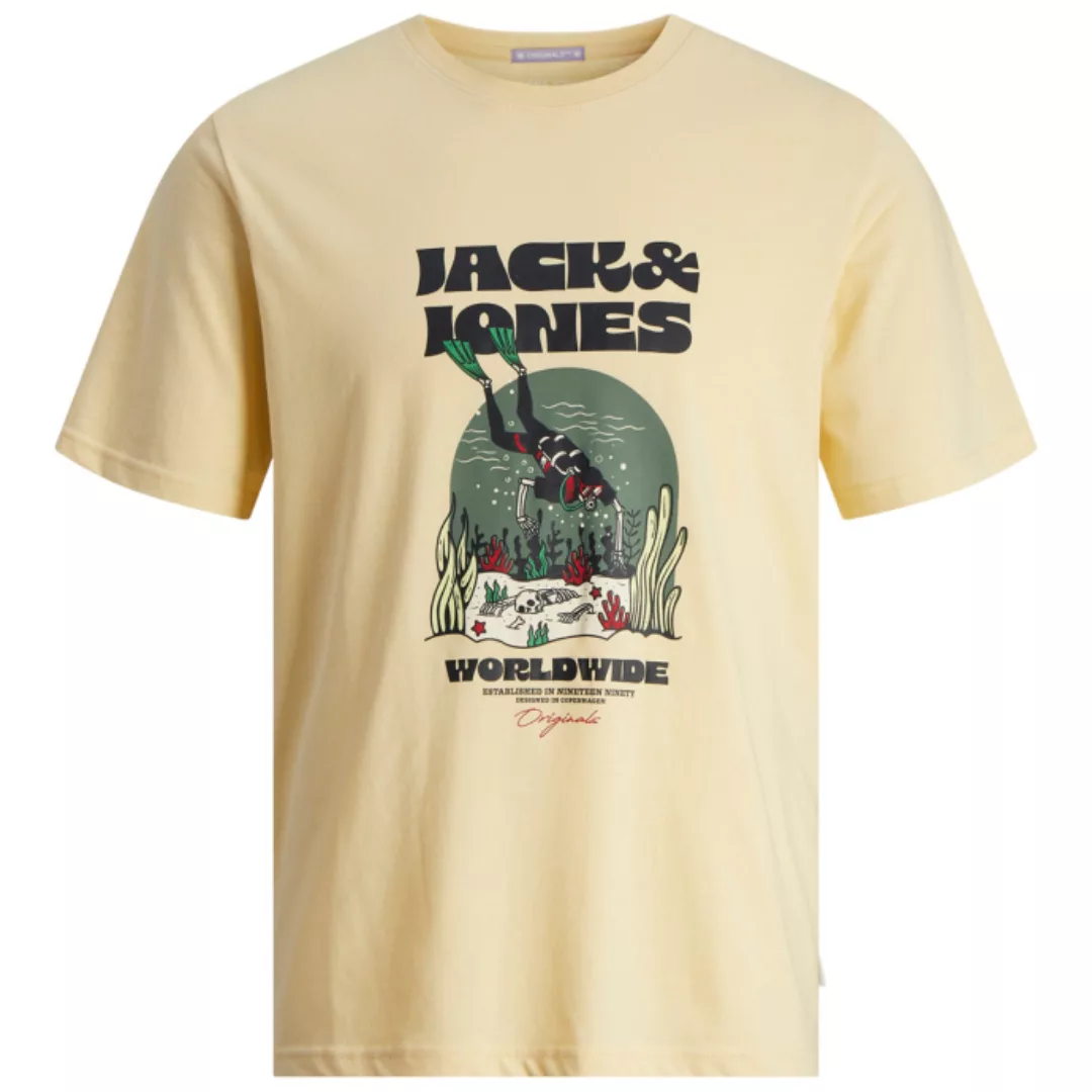 Jack&Jones T-Shirt mit Skull-Print günstig online kaufen