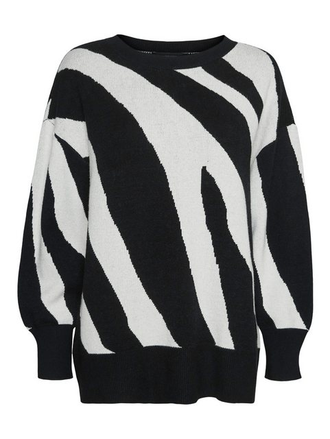 Vero Moda Rundhalspullover VMNANCY LS O-NECK LONG PULLOVER BOO günstig online kaufen