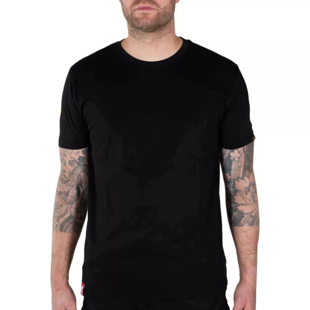 Alpha Industries Ai Bp Kurzärmeliges T-shirt M Black günstig online kaufen