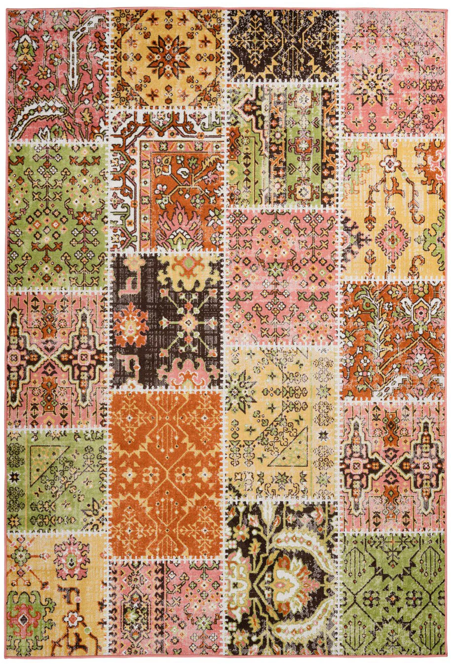 me gusta Teppich »Ariya 425«, rechteckig, 6 mm Höhe, Flachflor, gekettelt, günstig online kaufen