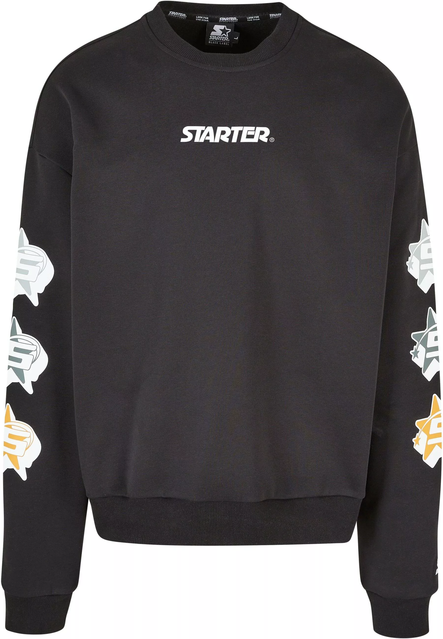 Starter Black Label Rundhalspullover "Starter Black Label Herren Starter St günstig online kaufen