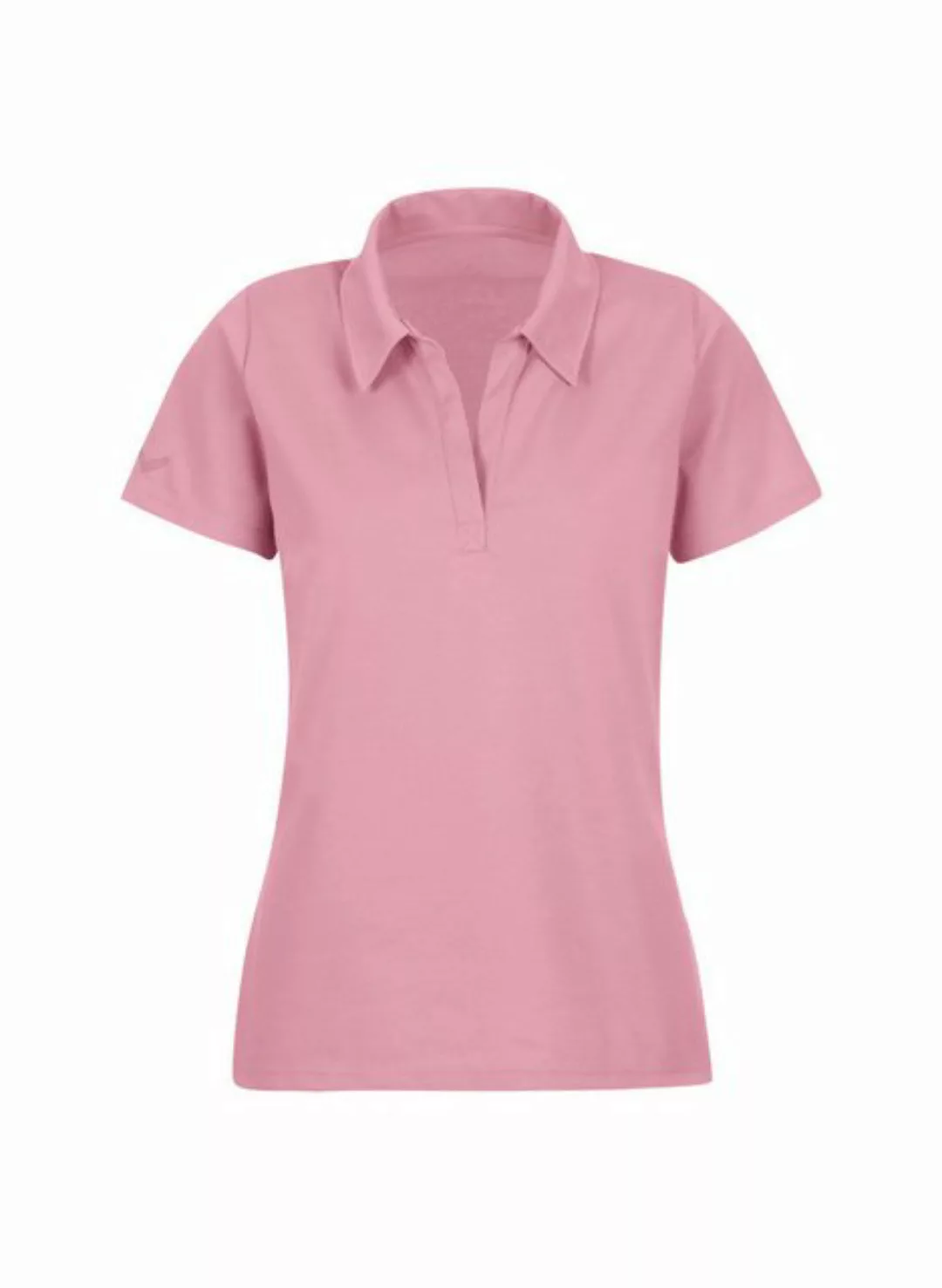 Trigema Poloshirt TRIGEMA Poloshirt ohne Knopfleiste (1-tlg) günstig online kaufen