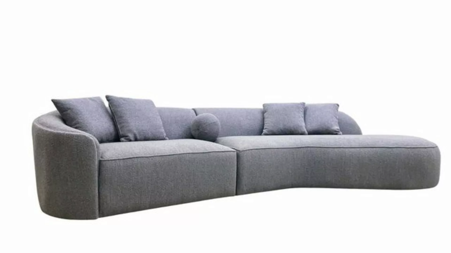 Nobelaa 2-Sitzer Sofa "Azalea" - gebogener Sofa günstig online kaufen