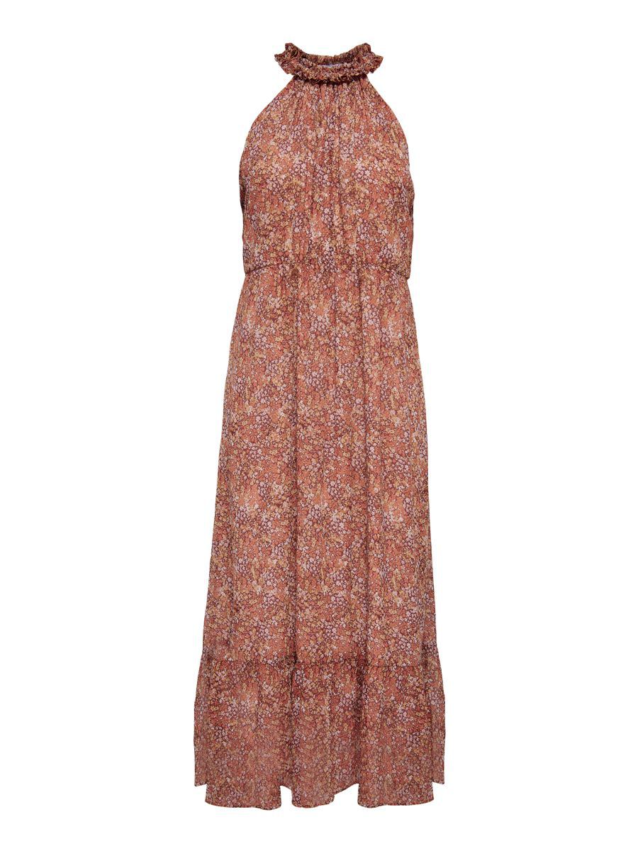 ONLY Printed Midi Dress Damen Rot günstig online kaufen