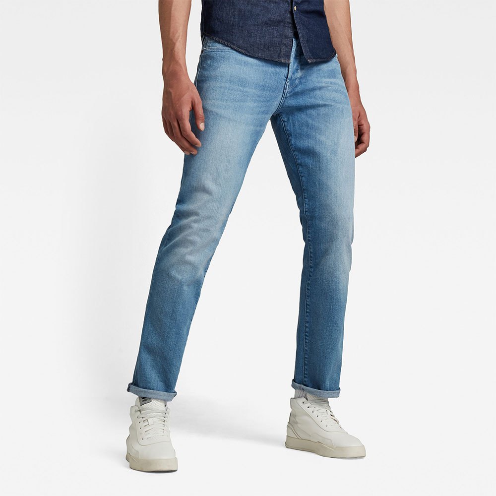 G-star 3301 Straight Jeans 26 Faded Seascape günstig online kaufen