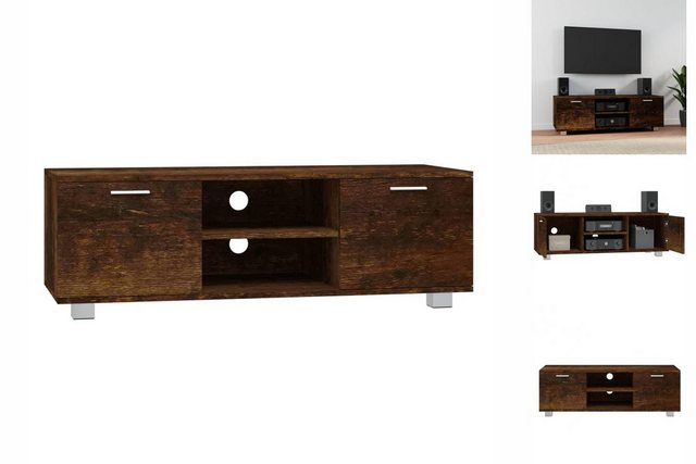 vidaXL TV-Schrank TV Schrank Fernsehschrank Lowboard Regal Sideboard Räuche günstig online kaufen