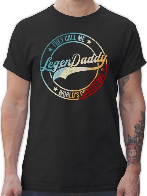 Shirtracer T-Shirt LegenDaddy 2023 Vatertag Geschenk für Papa günstig online kaufen