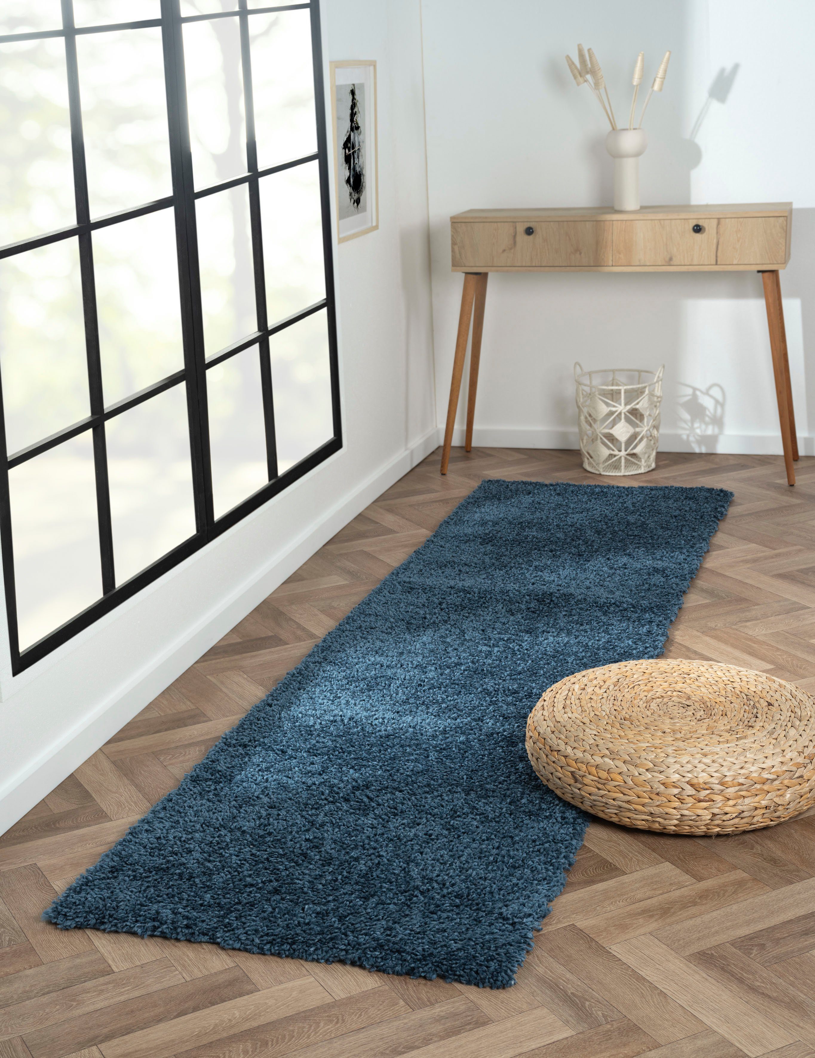 Myflair Möbel & Accessoires Hochflor-Läufer »My Shaggy«, rechteckig, 37 mm günstig online kaufen
