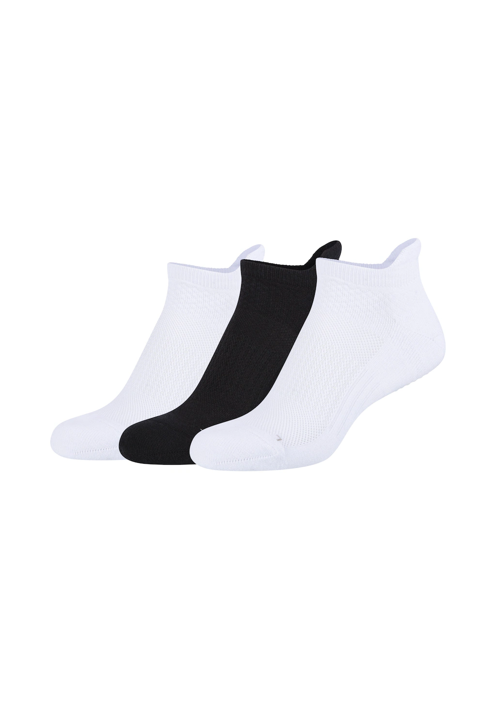 Camano Kurzsocken "function", (3er Pack), mit verstärkter Ferse günstig online kaufen