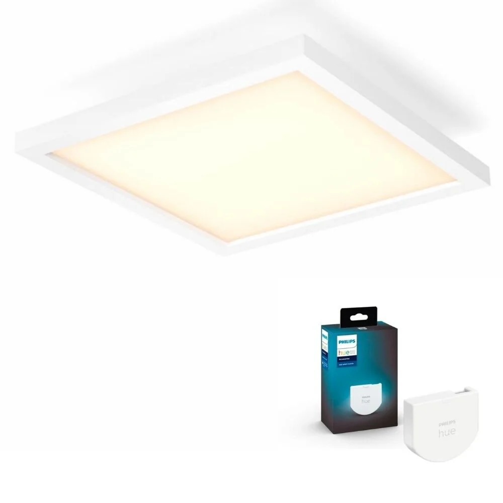 Philips Hue Panel Aurelle White Ambiance in Weiß 39W 3750lm 600x600 mit Wan günstig online kaufen