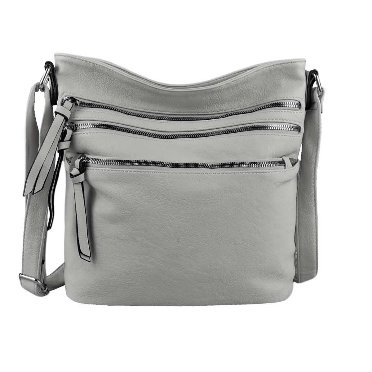 ITALYSHOP24 Schultertasche Damen Hand-Tasche XL Shopper günstig online kaufen