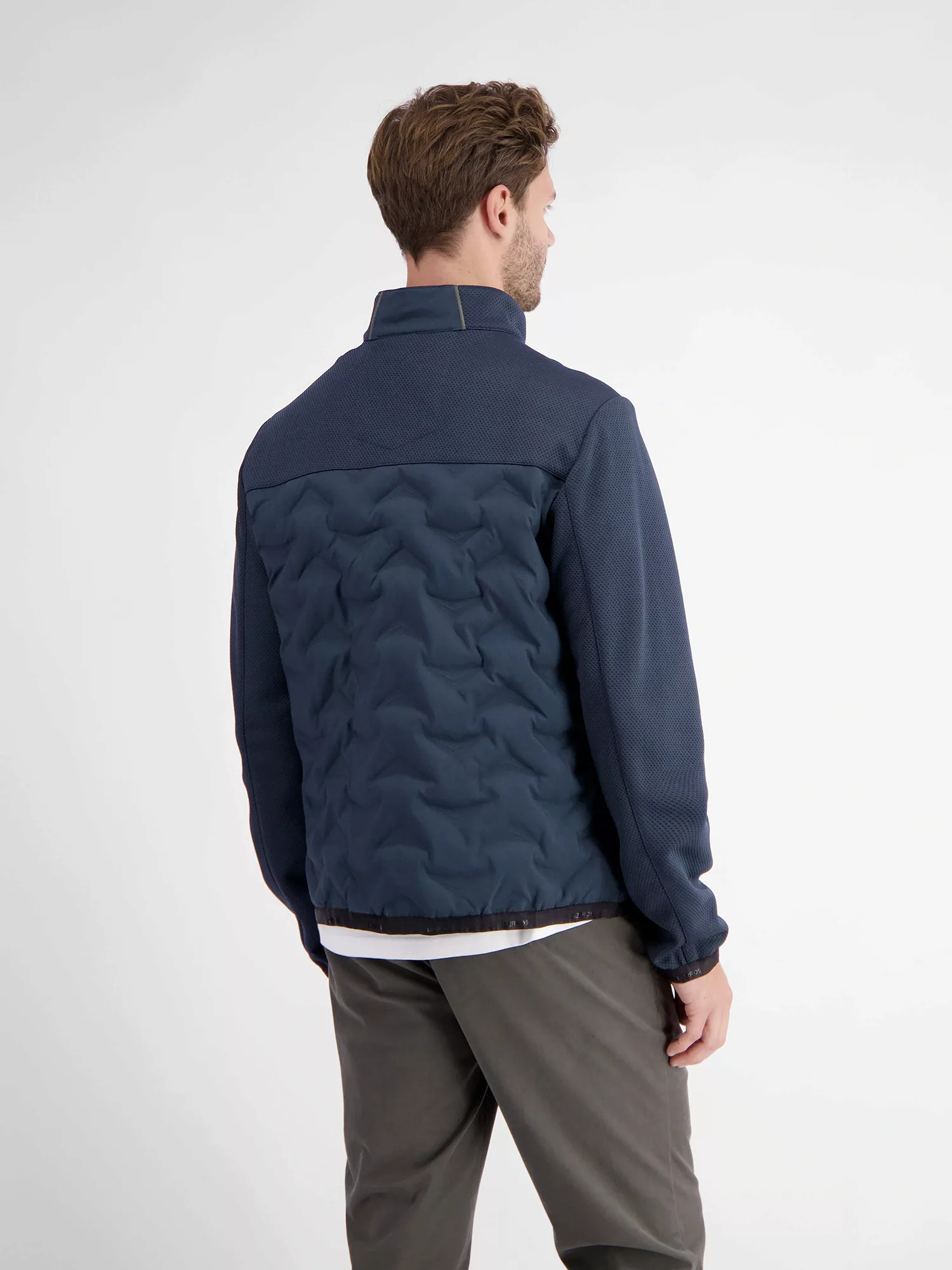 LERROS Steppjacke "LERROS Sportliche Hybrid-Jacke", ohne Kapuze günstig online kaufen