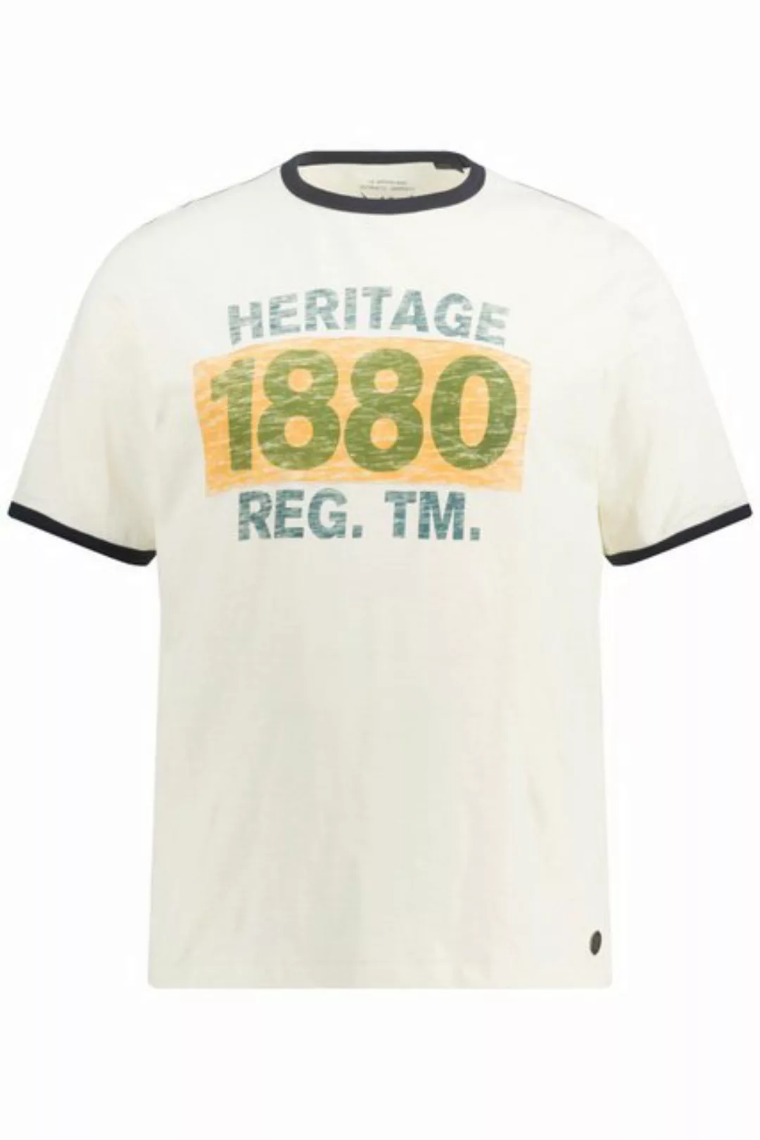 JP1880 T-Shirt T-Shirt Halbarm Flammjersey 1880 Badge günstig online kaufen