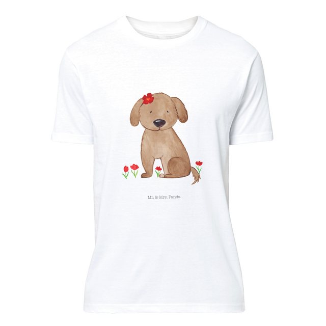 Mr. & Mrs. Panda T-Shirt Hund Hundedame - Weiß - Geschenk, Hundebesitzer, T günstig online kaufen