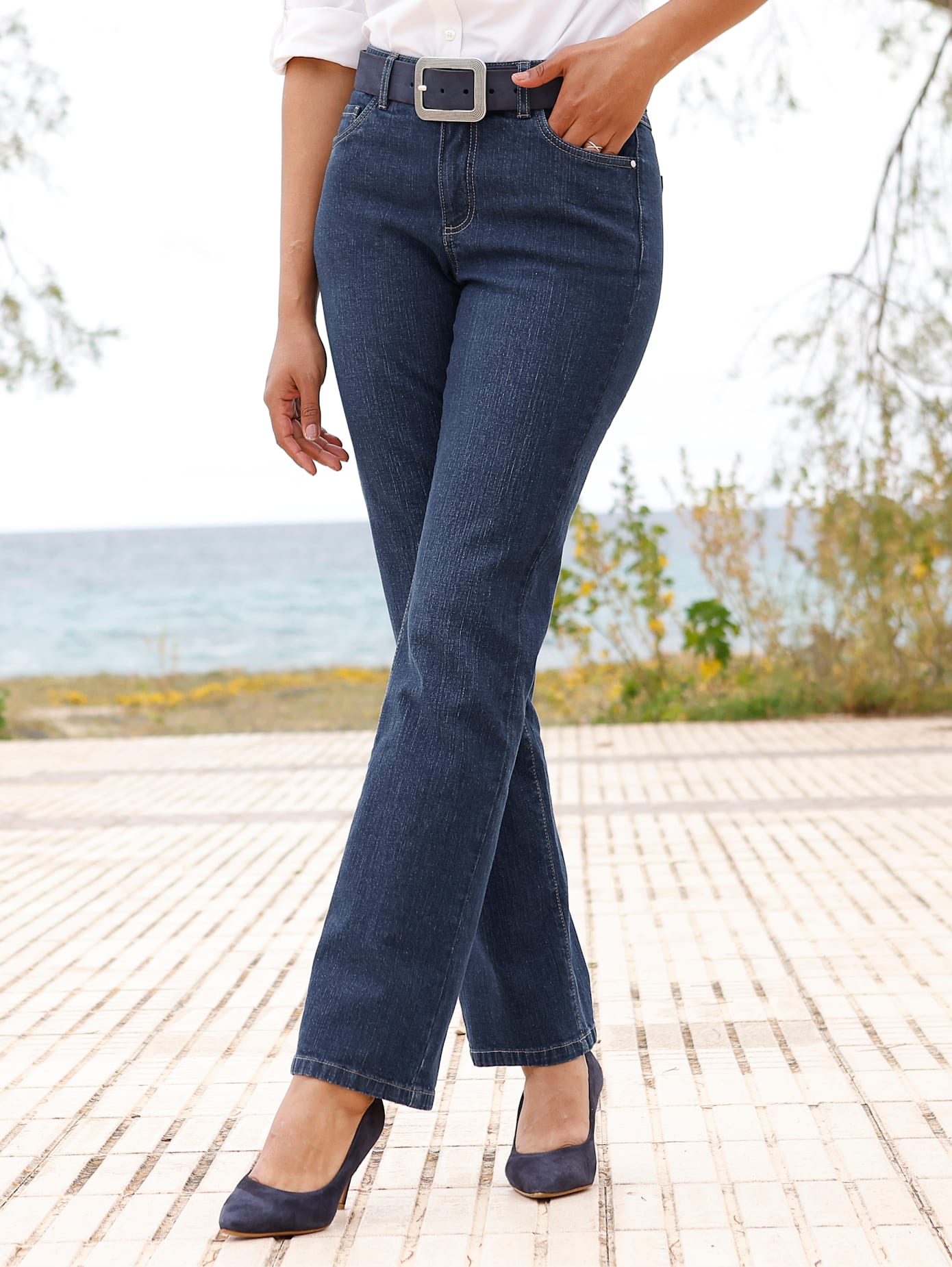 Casual Looks 5-Pocket-Jeans, (1 tlg.) günstig online kaufen