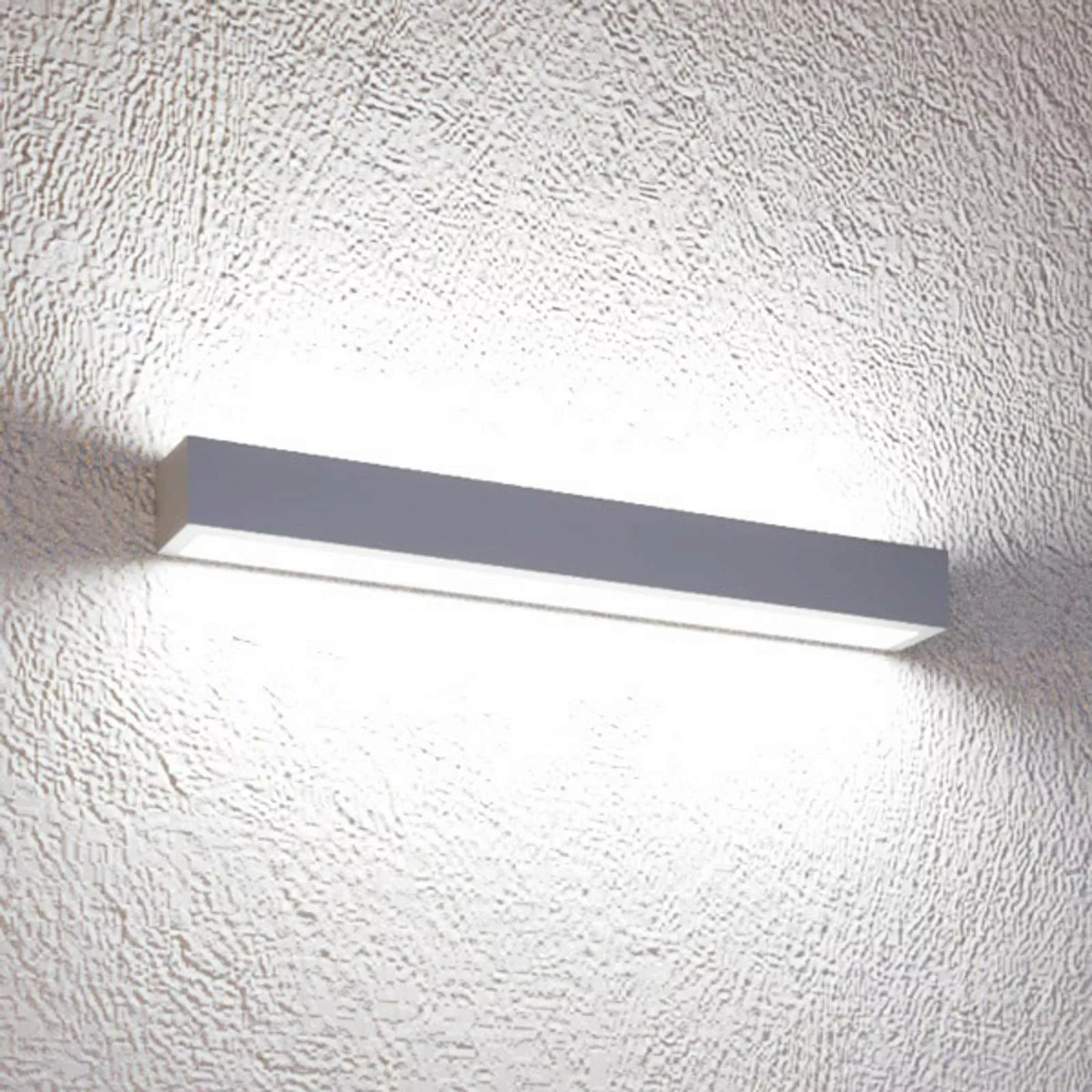 LED-Wandleuchte Mera, Breite 40 cm, alu, 3.000 K günstig online kaufen