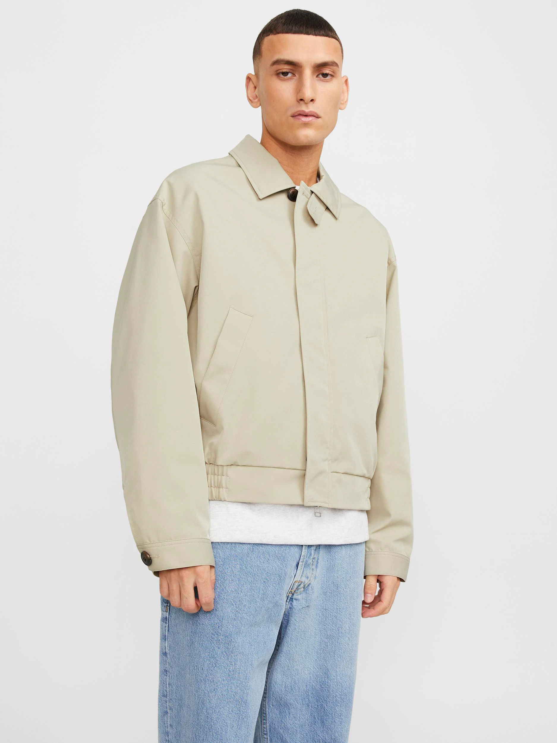 Jack & Jones Outdoorjacke "JORSANTORINI HARRINGTON JACKET SN" günstig online kaufen