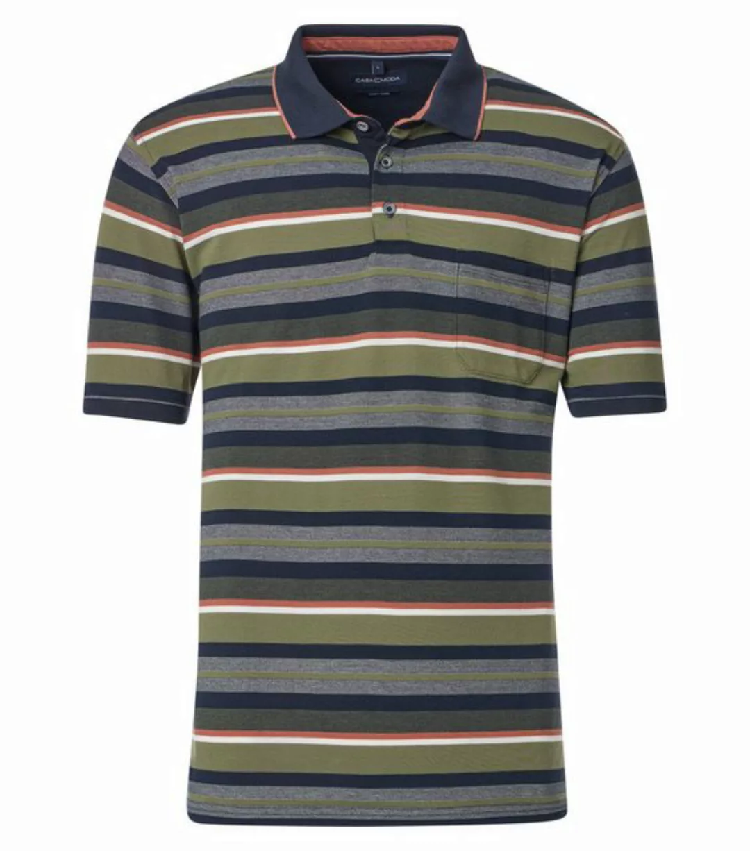 CASAMODA Poloshirt CASAMODA Polo-Shirt gestreift günstig online kaufen