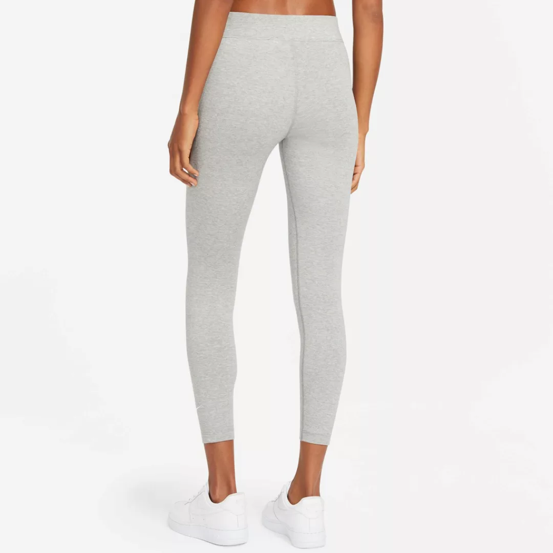Nike Sportswear Essential Mittelhohe L Dark Grey Heather / White günstig online kaufen