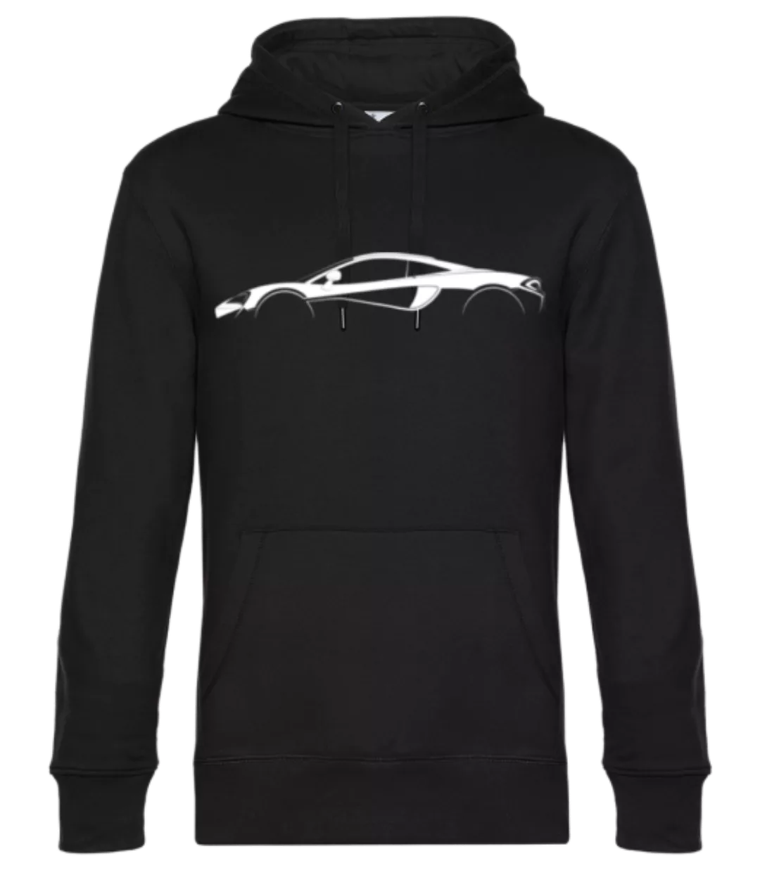 'McLaren 570S' Silhouette · Unisex Premium Hoodie günstig online kaufen