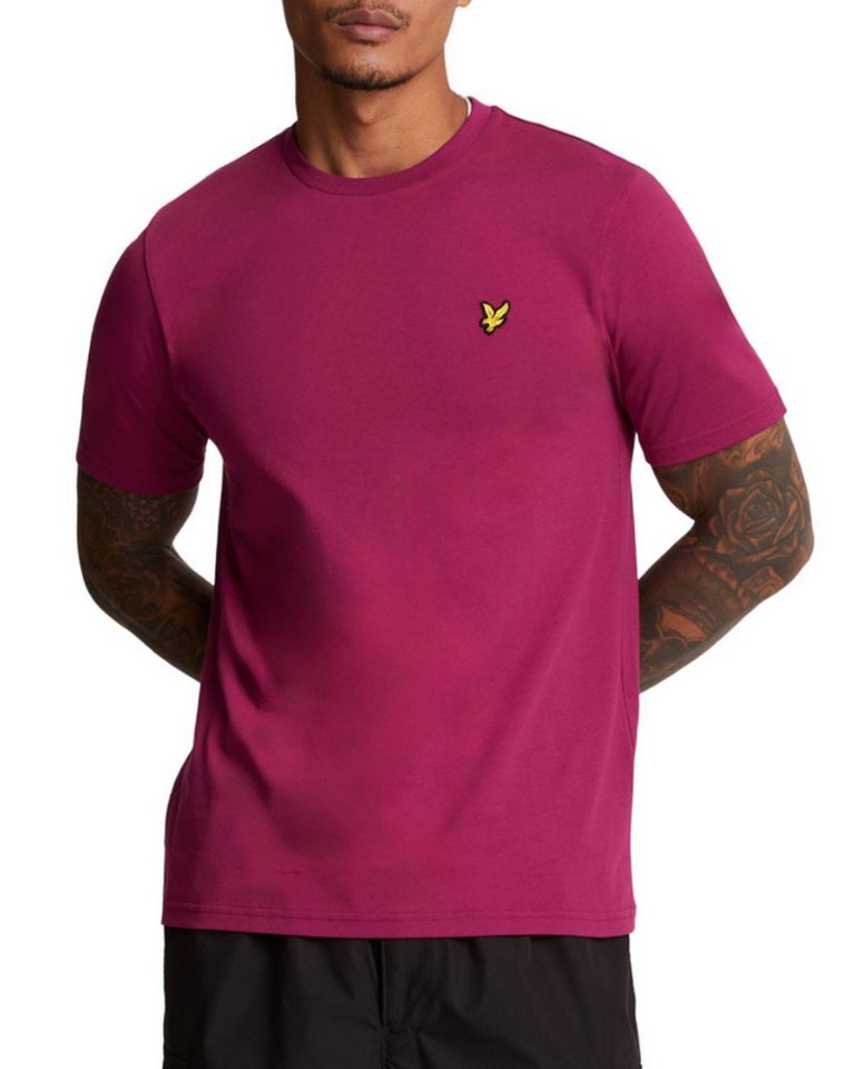 Lyle & Scott T-Shirt Aus 100% Baumwolle Gerader Schnitt günstig online kaufen