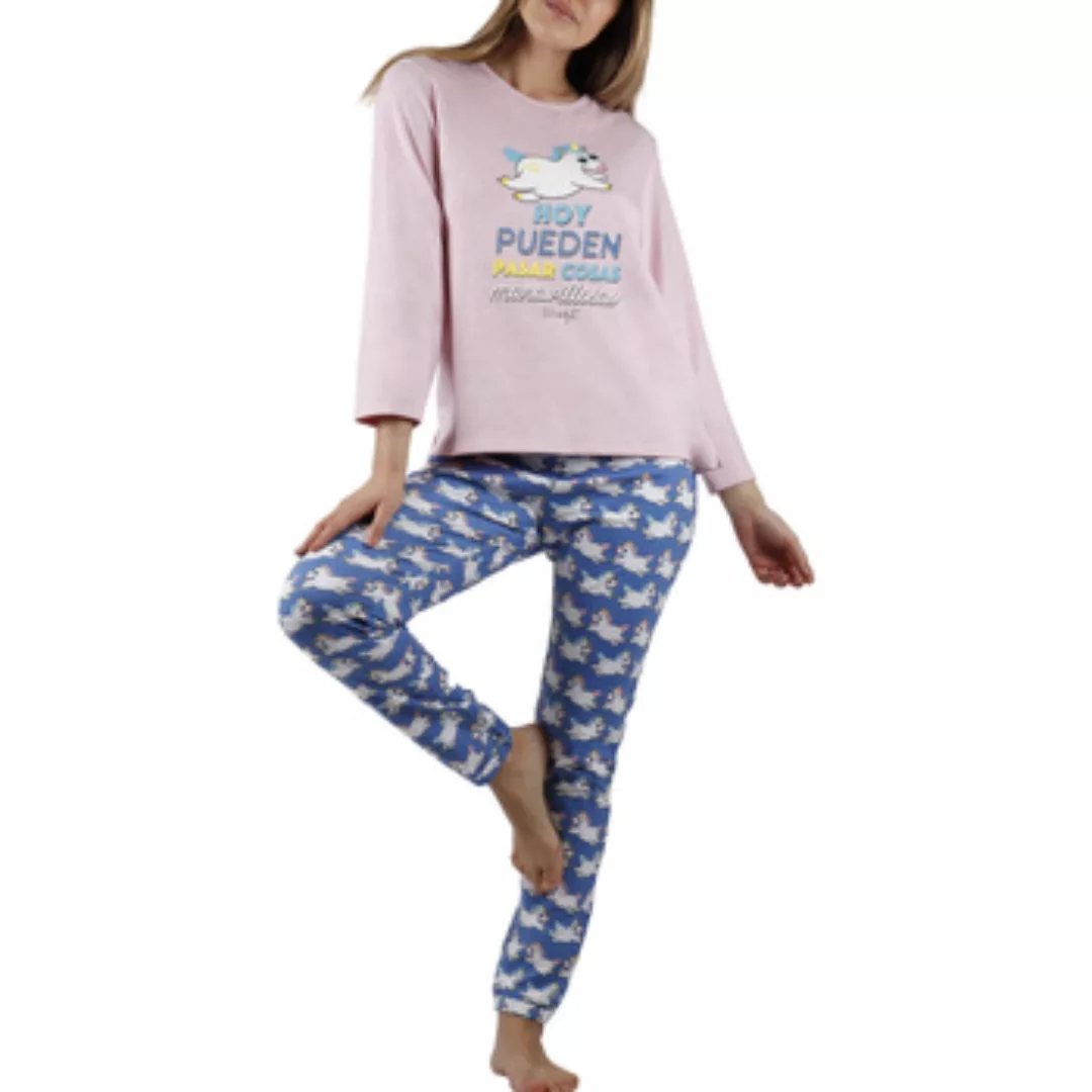 Admas  Pyjamas/ Nachthemden Pyjama Hausanzug Hose und Oberteil Unicornio Mr günstig online kaufen
