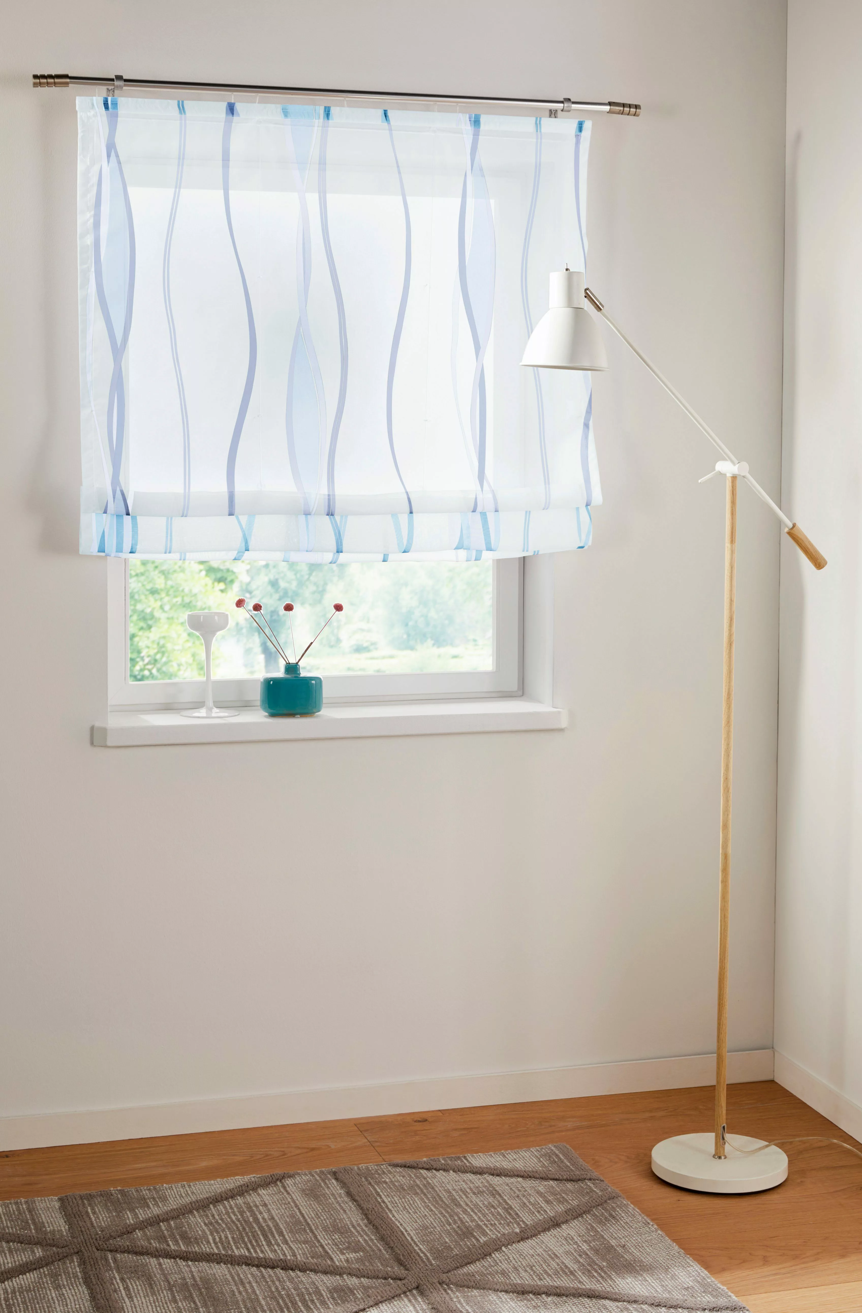 my home Raffrollo Dimona, mit Klettschiene, günstig online kaufen