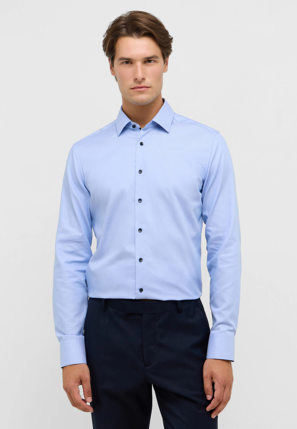 Eterna Langarmhemd "SLIM FIT", NON IRON (bügelfrei) günstig online kaufen